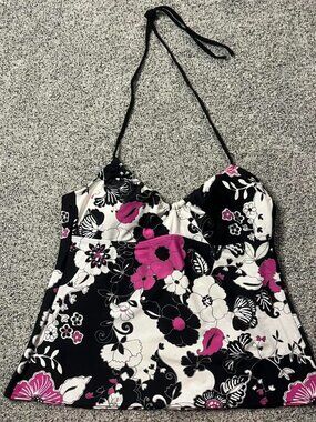 24th & Ocean halter tankini top